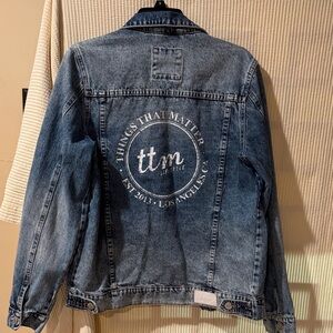TTM Lifestyle Slate Denim Jacket Teen Mom Maci Things That Matter Lifestyle